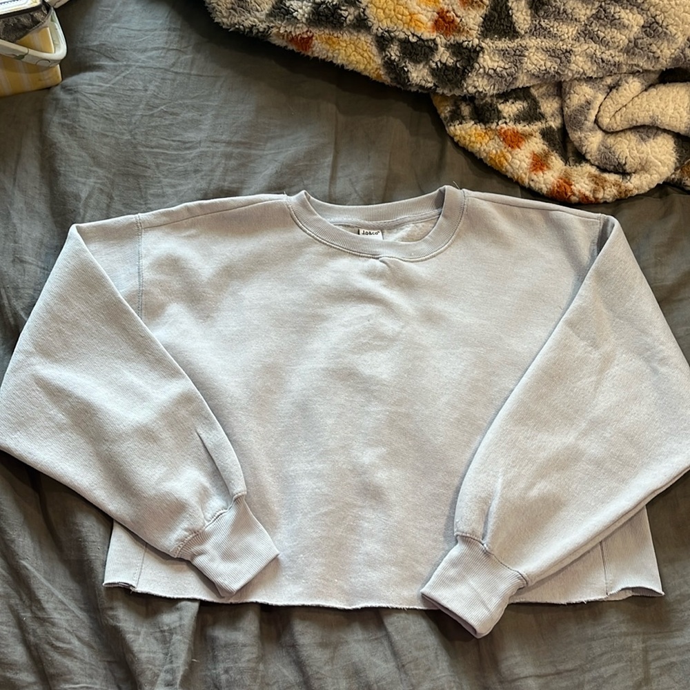 Cropped J.O.&CO crewneck